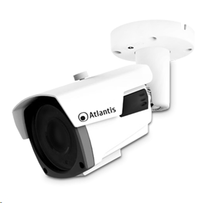 Videocamera Ip Atlantis A11-ux914a-bpv Poe Bullet Bianca-5mp-supp.poe(a/b) Send.ott.1/2.5" Cmos-ottica Varif.man.-ip66-fino 30mt