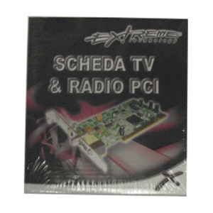 Schede Varie Scheda Tv Tuner Pci Extreme Telecomando Radio