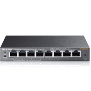 Networking Switch 8p Lan Gigabit Tp-link Tl-sg108pe Easy Smart 4p Poe Igmp Snooping