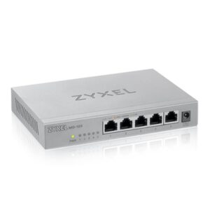 Networking Switch 5p Multigigabit 2.5gb Zyxelmg-105-zz0101f Unmanaged - Metallo -desktop