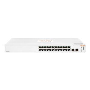Networking Switch Aruba Istant On Jl812a 1830-24g Managed 24x10/100/100 + 2xsfp 1gbe Lifetime Warranty Fino:07/03